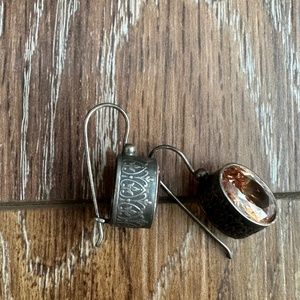 SILPADA - Amber Stone Earrings